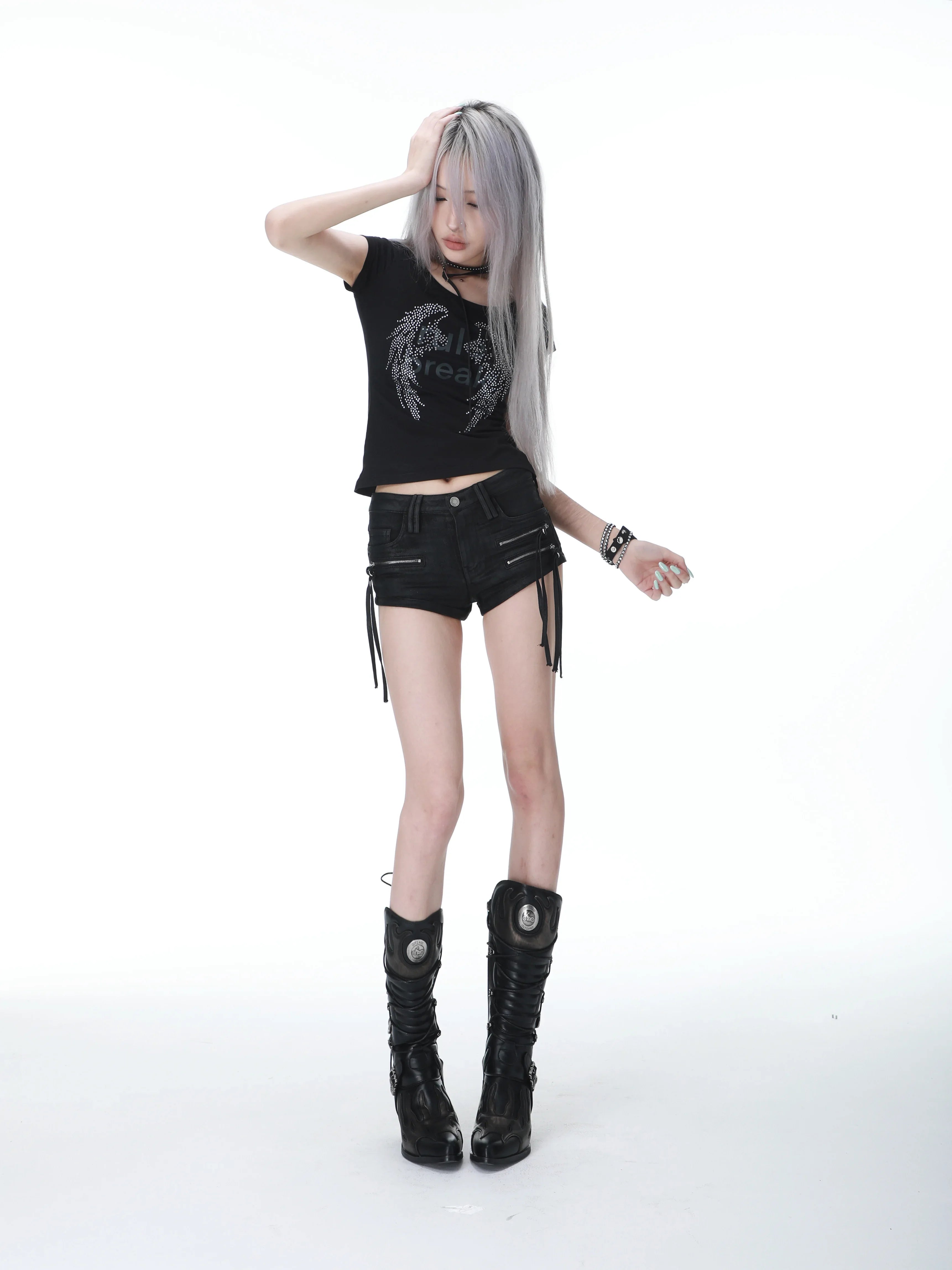SPARKLING ANGEL WINGS T-SHIRT