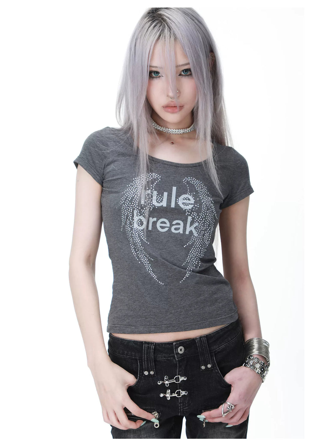 SPARKLING ANGEL WINGS T-SHIRT
