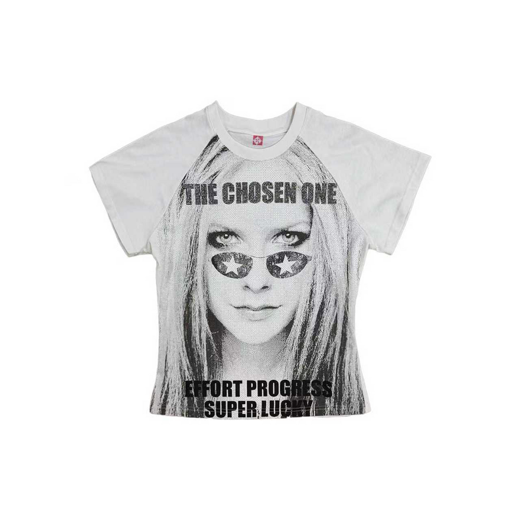 RHINESTONE PUNK STREET T-SHIRT