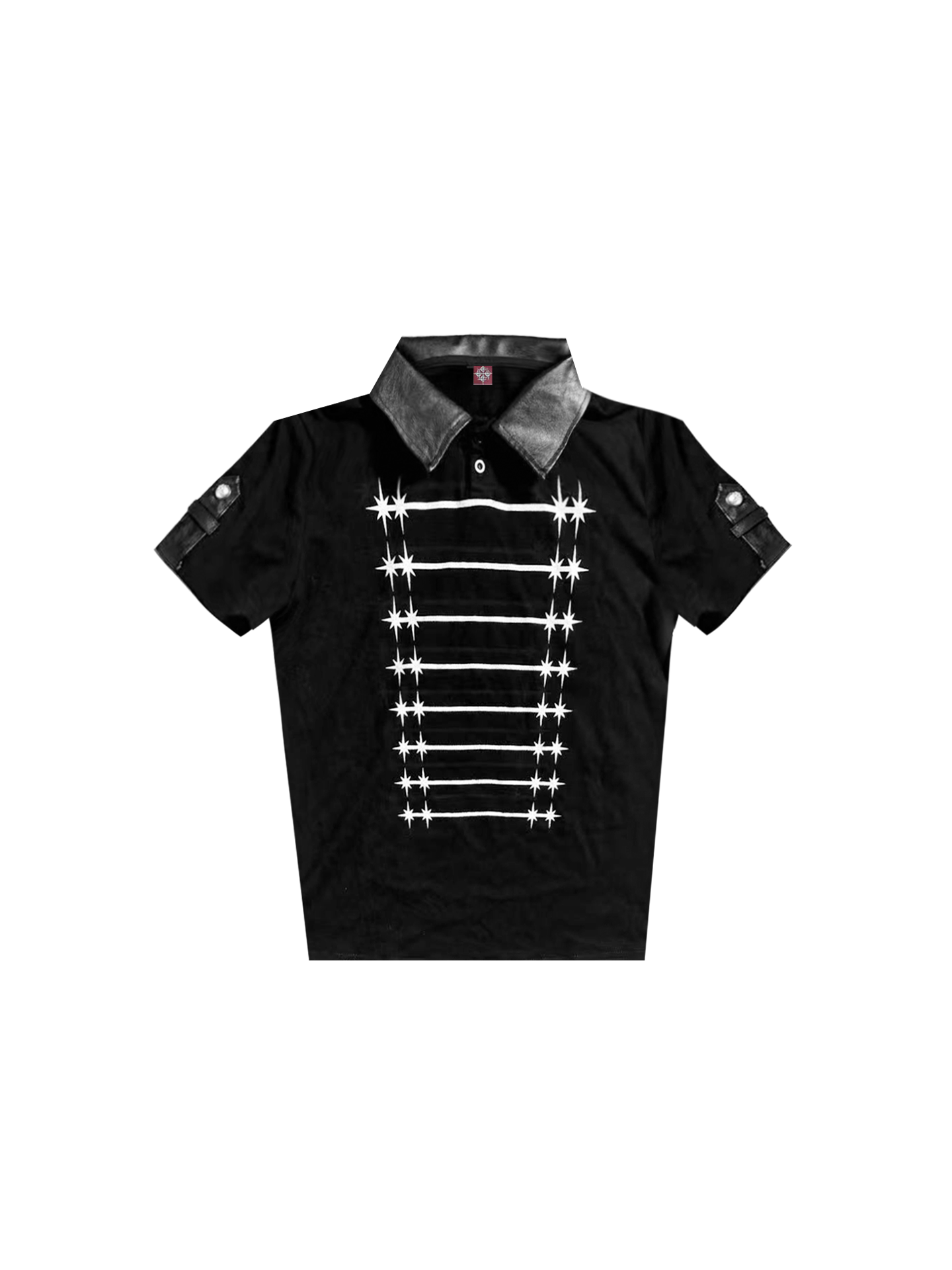 GLITTER CROSS COURT POLO SHIRT