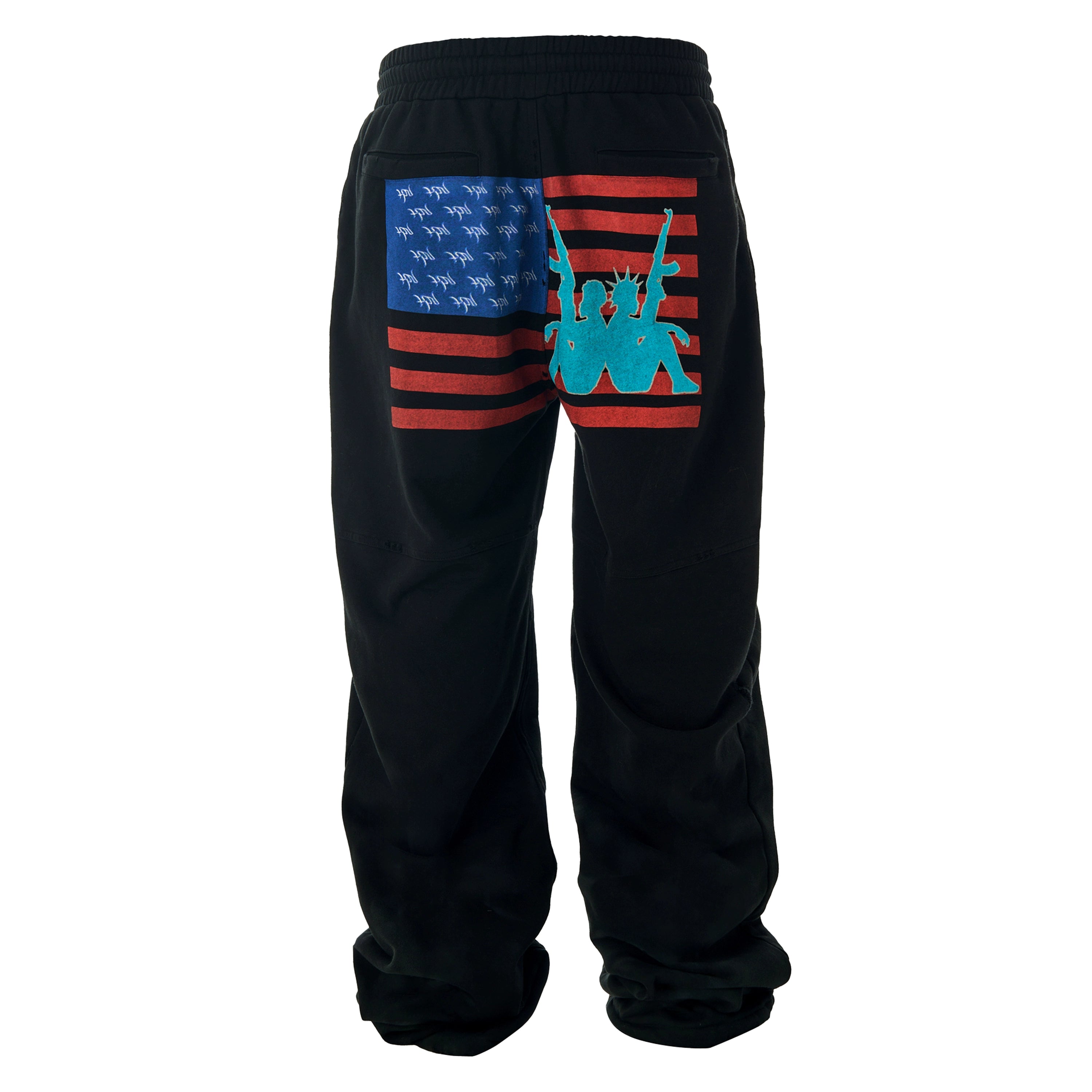 RUINED FLAG SWEATPANTS