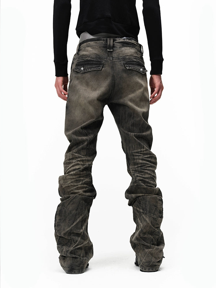 RETRO ROCK SLIM FIT TROUSERS