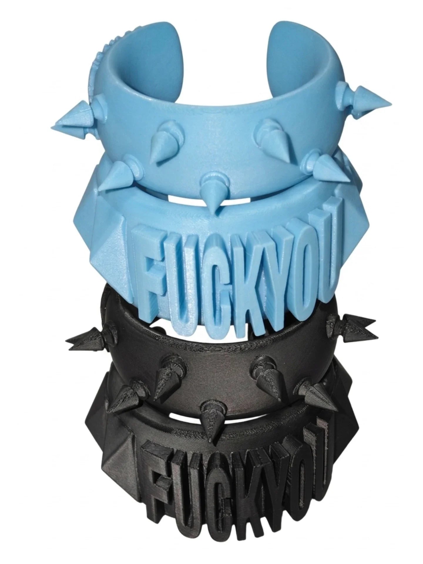 GLOW-IN-THE-DARK SPIKED BRACELET