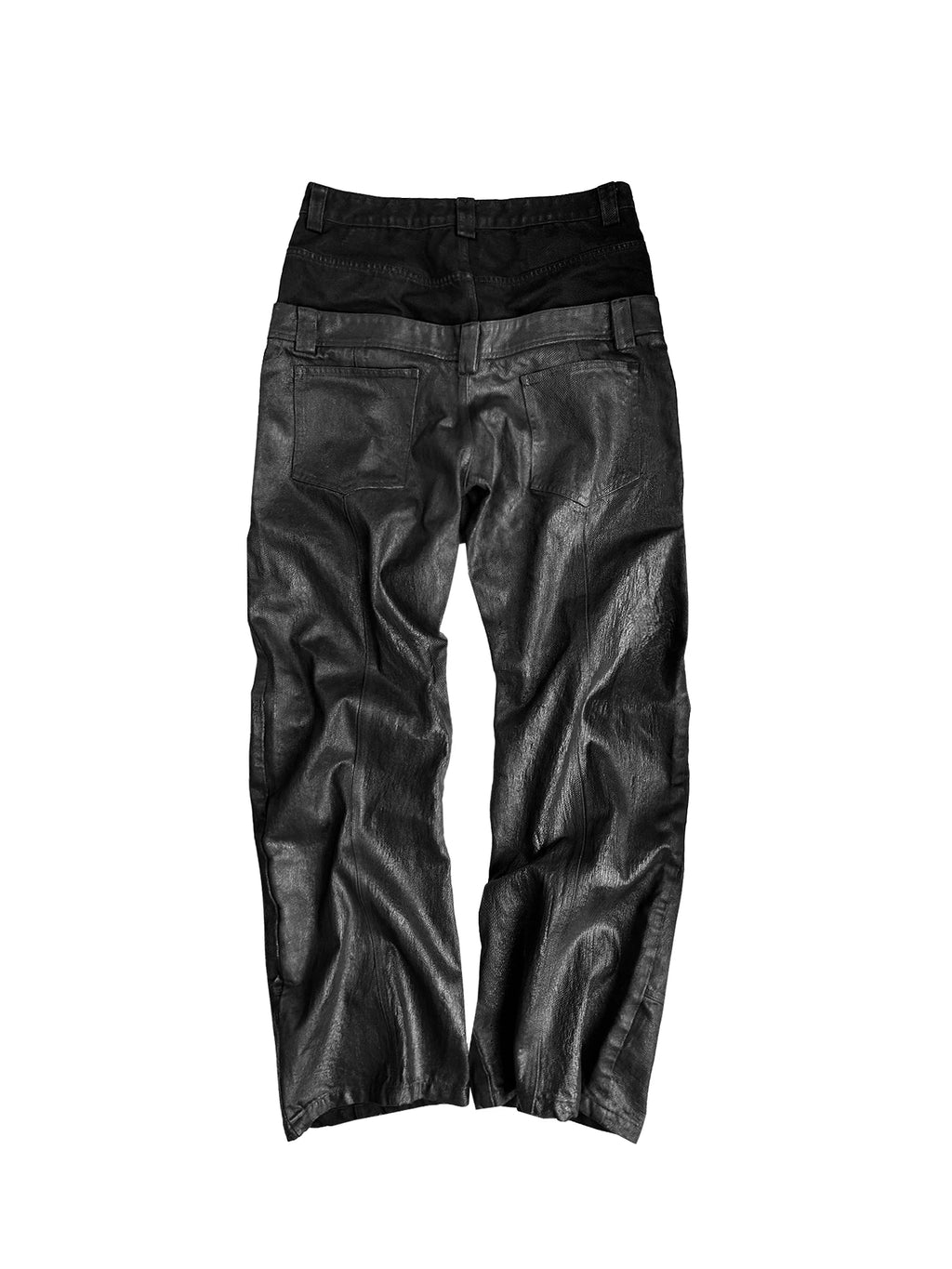 ARTISTIC CRACKED COTTON PANTS