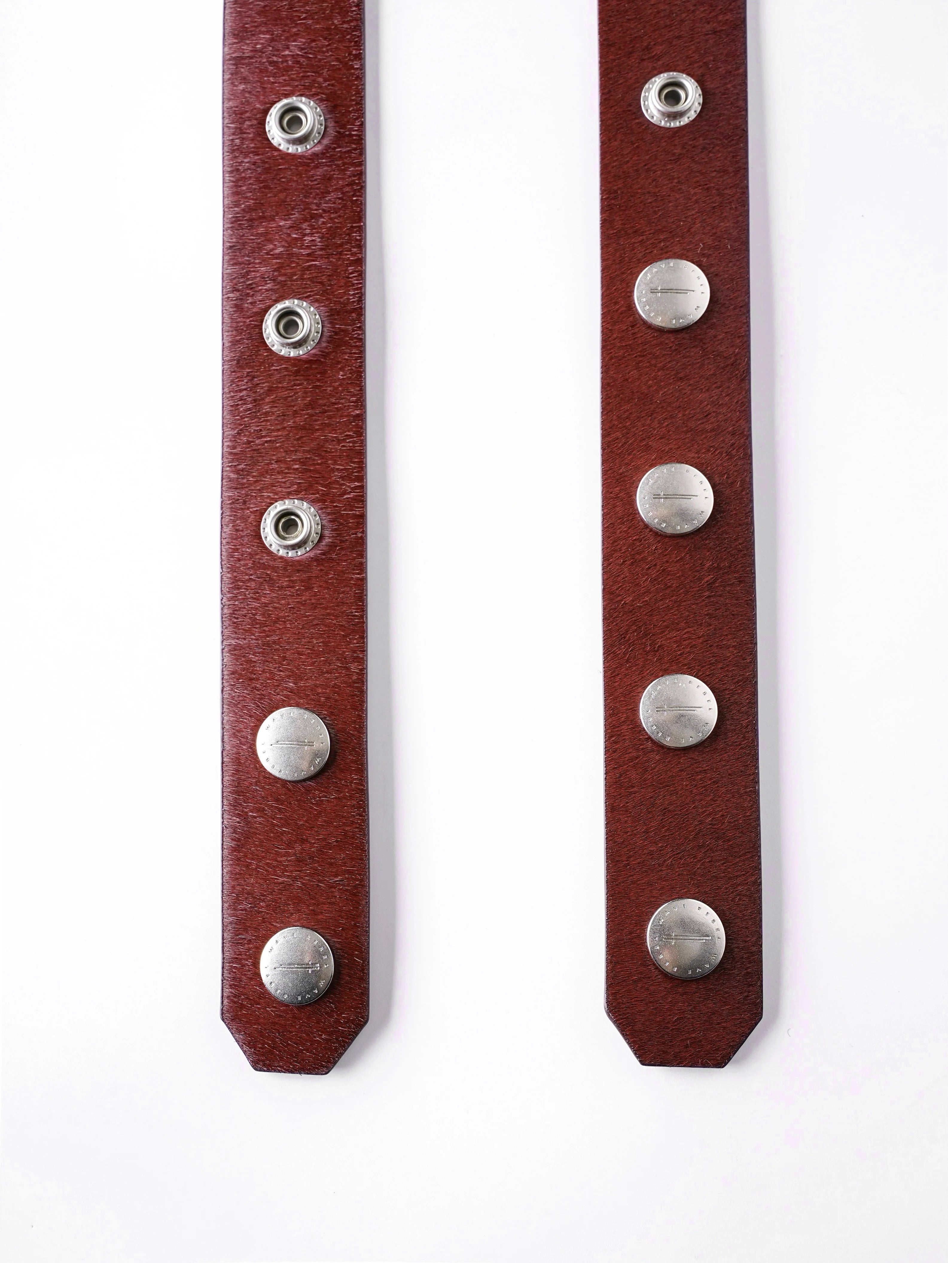 PINK PONY HAIR BUCKLE BELT