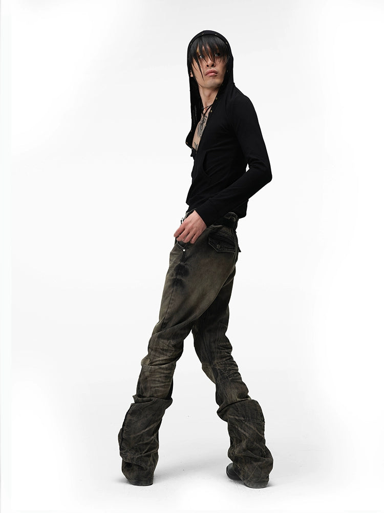 RETRO ROCK SLIM FIT TROUSERS