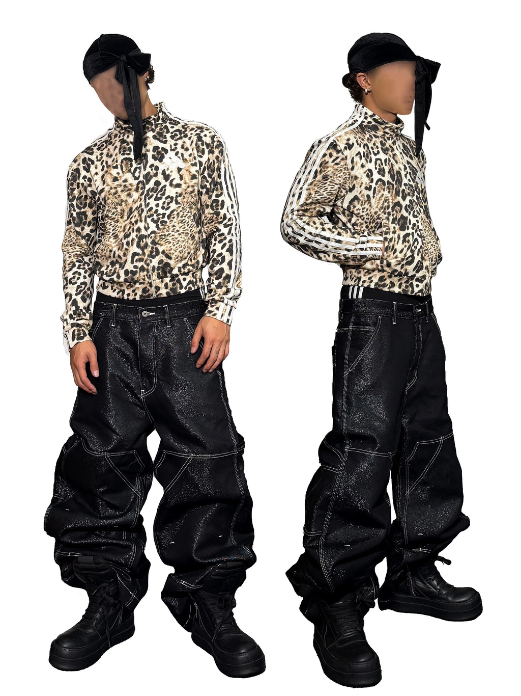 LEOPARD PRINT SPORTS JACKET