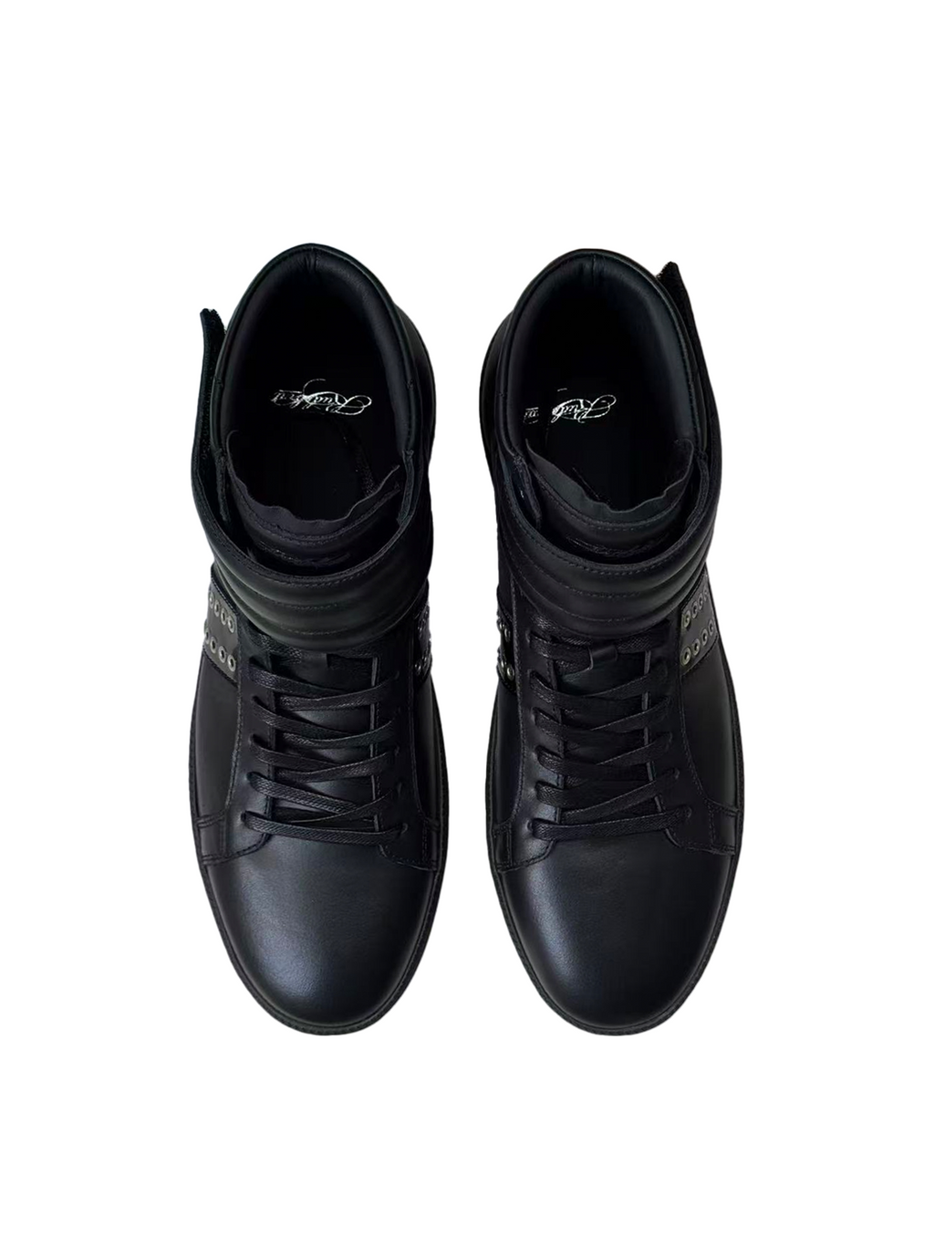 RIVET HIGH-TOP SNEAKERS