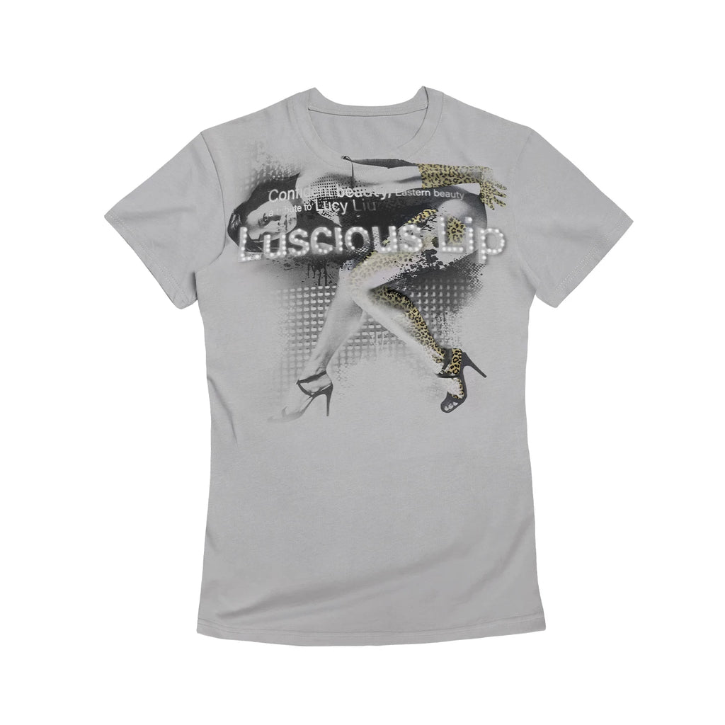 MILLENNIUM GRAY FITTED TEE