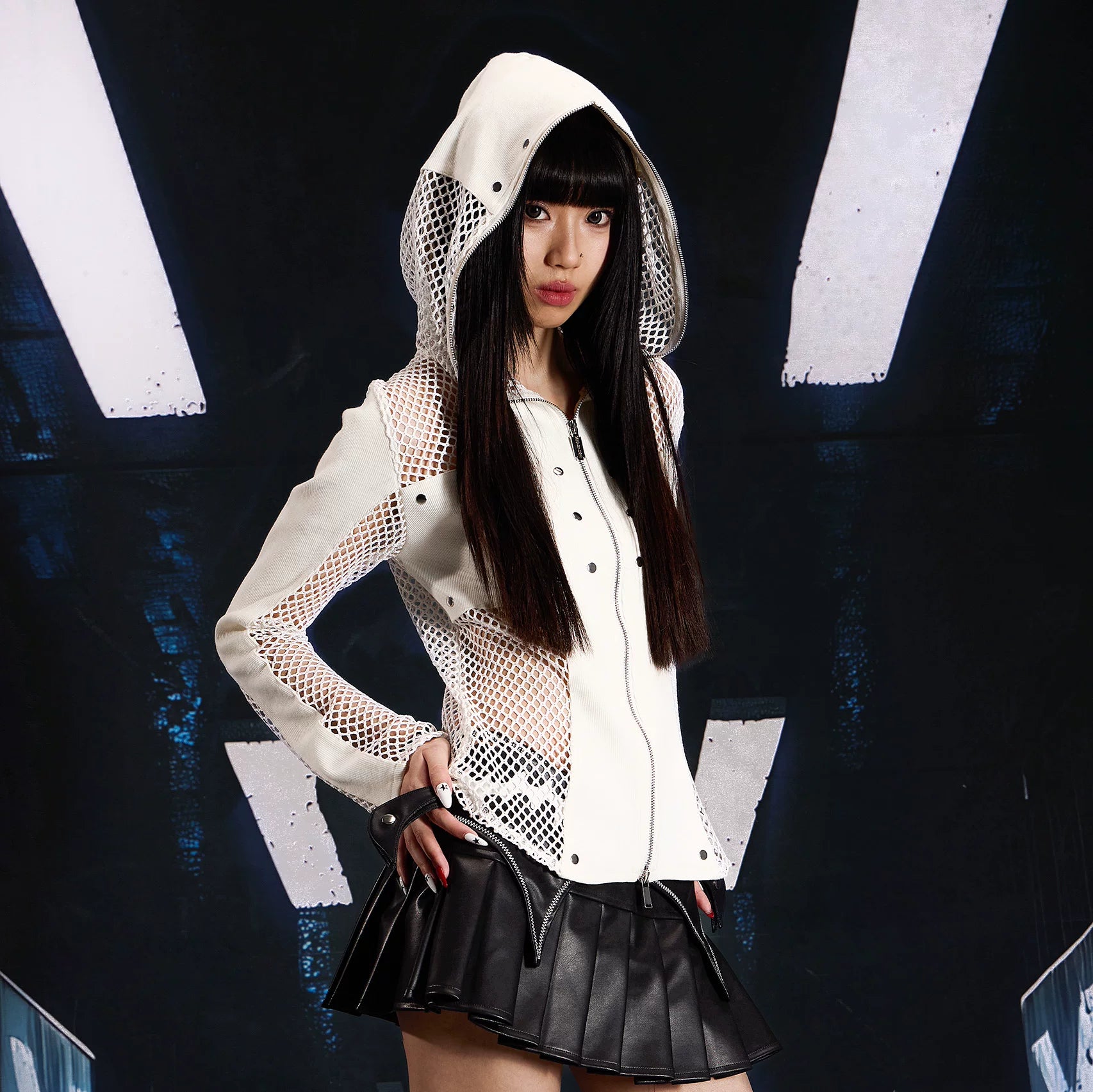 SPRING ZIPPER CARDIGAN JACKET