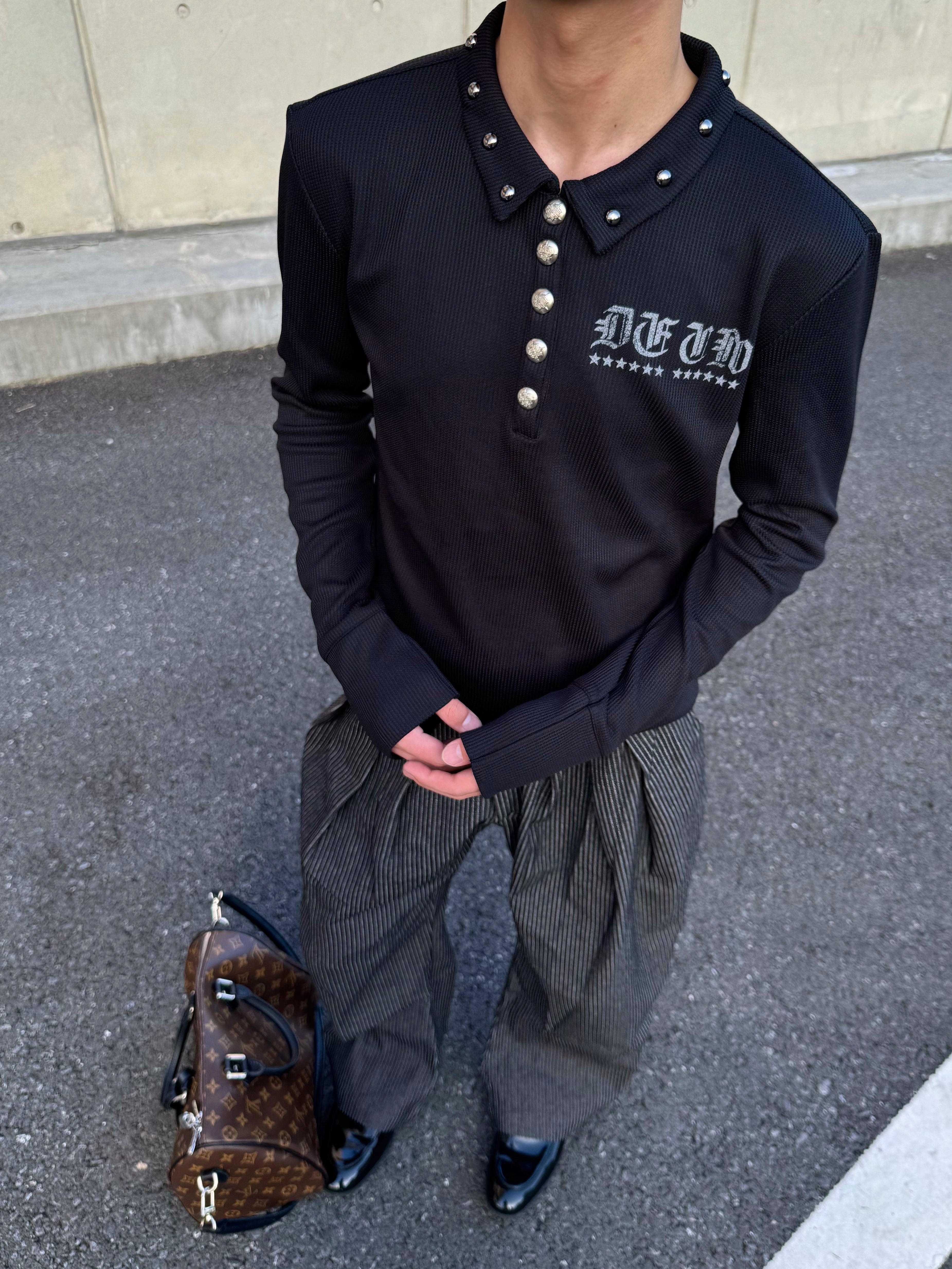 NICHE RIVETS HENLEY POLO