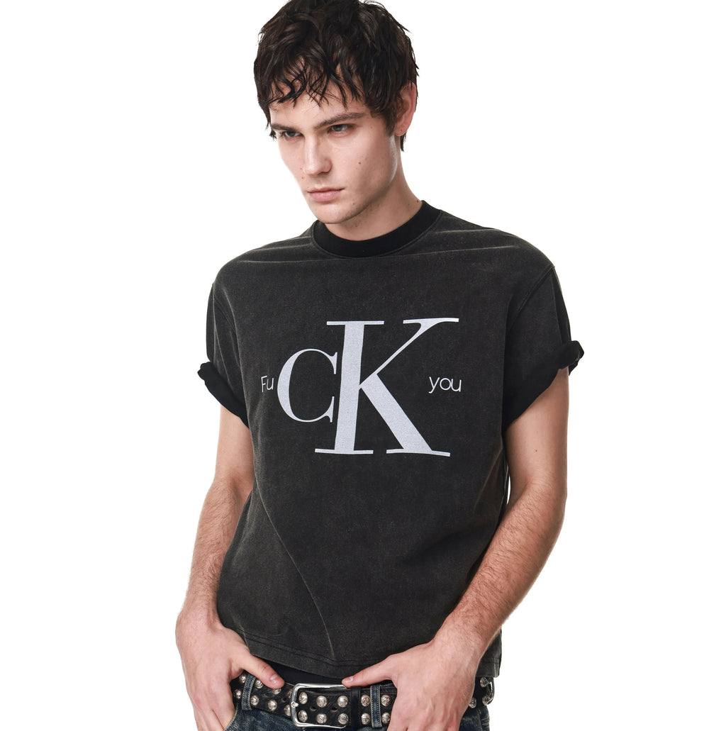 VINTAGE SLOGAN HEAVYWEIGHT T-SHIRT