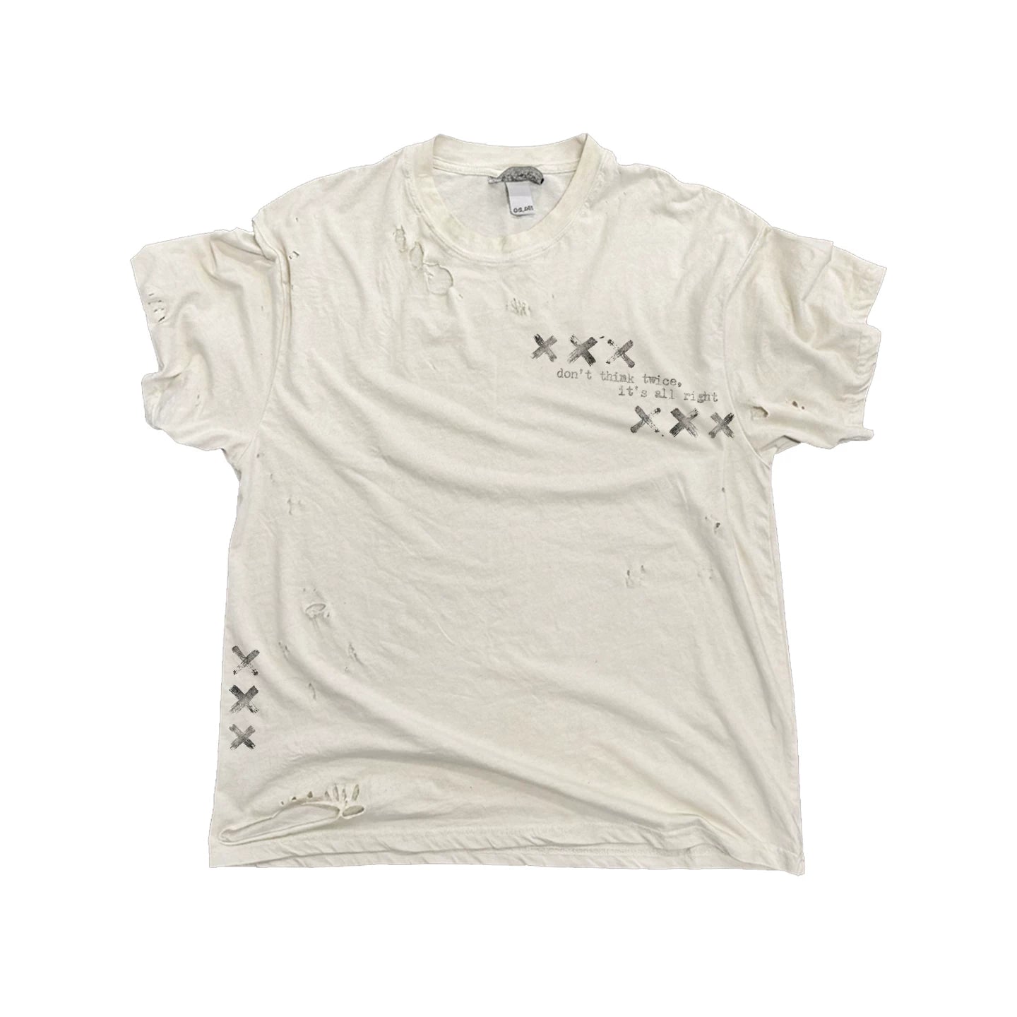 VINTAGE PUNK DESTRUCTION T-SHIRT