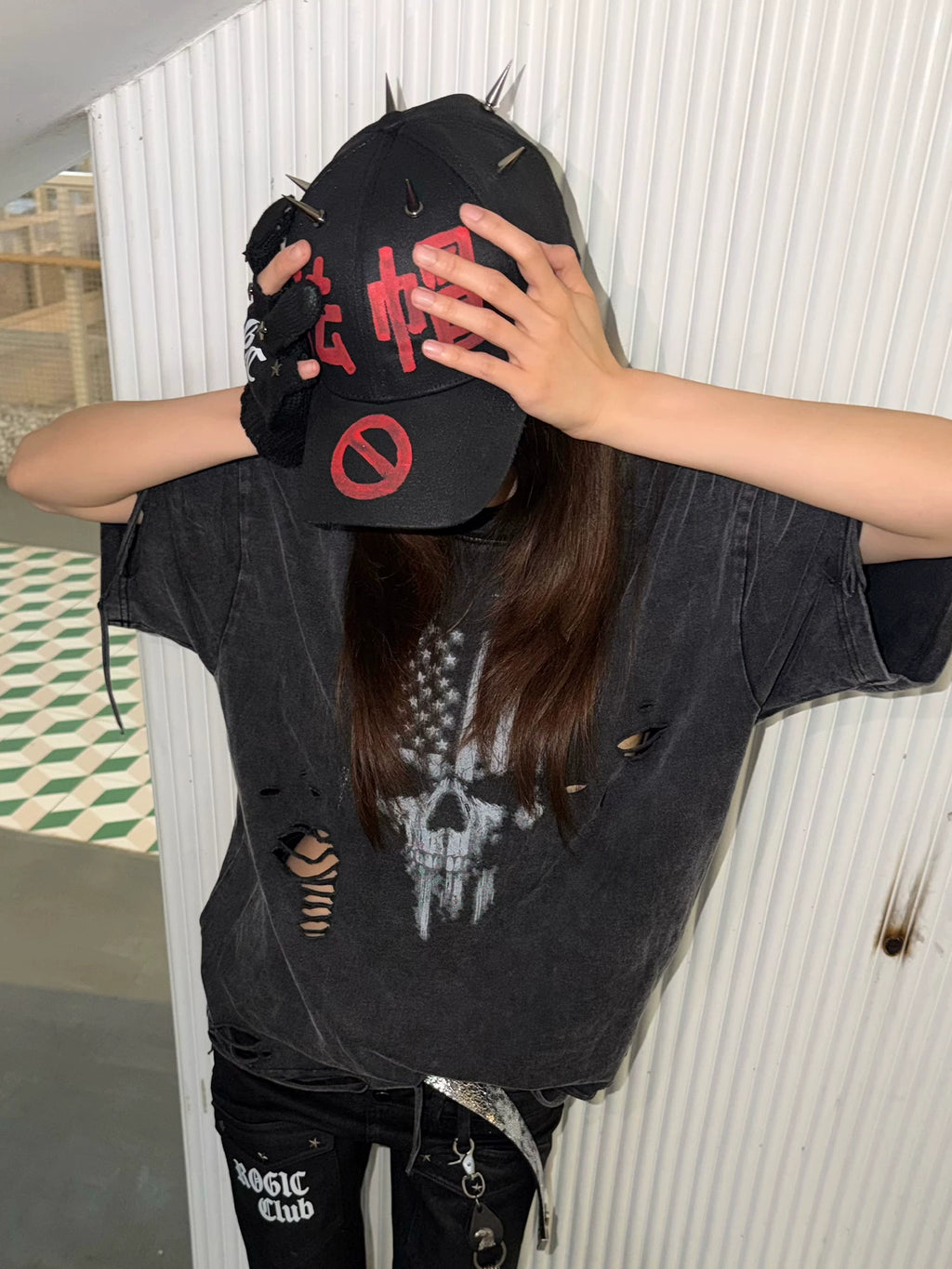 GRAFFITI RIVET BASEBALL CAP