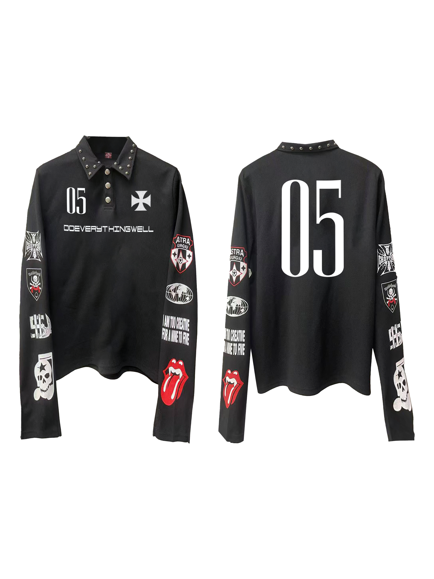 VINTAGE RIVET POLO SHIRT