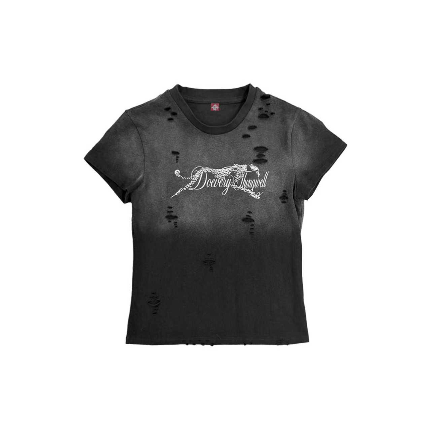 DISTRESSED GRAPHIC TEE
