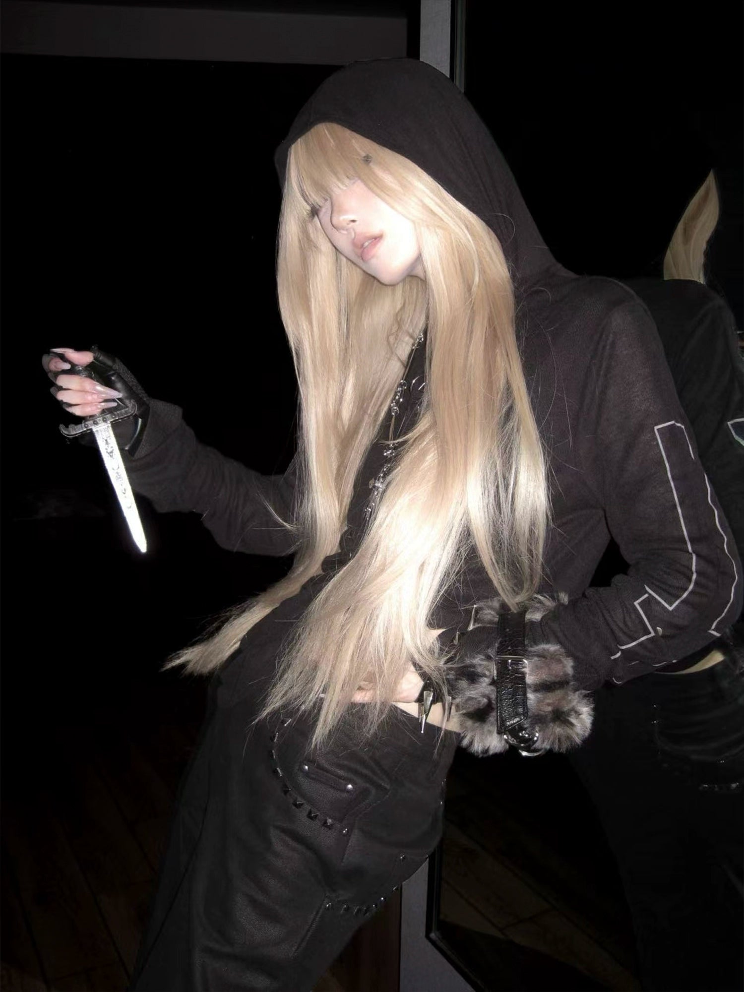 SLIM HOODED CASUAL TEE