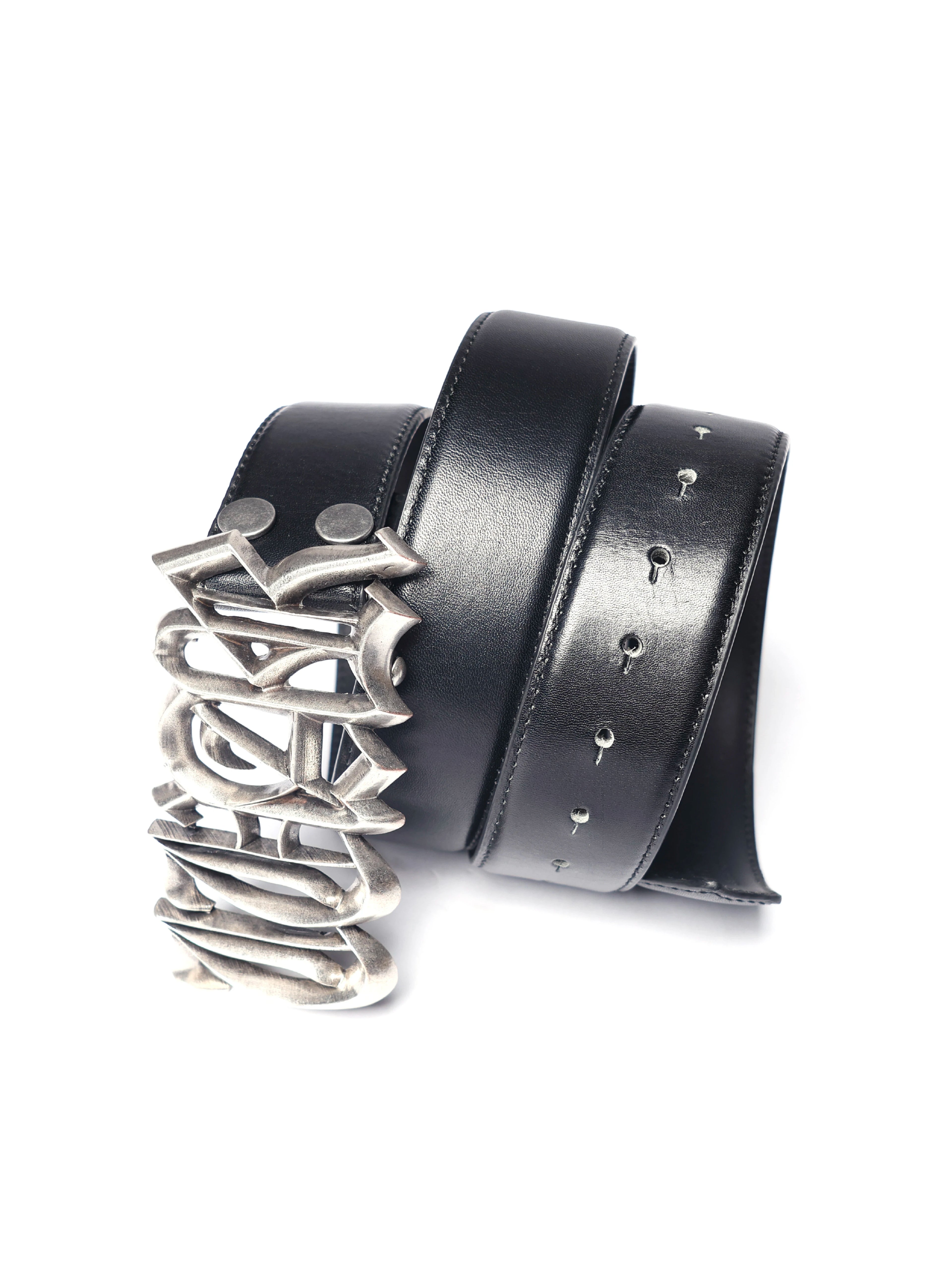 ANTIQUE COWHIDE BELT