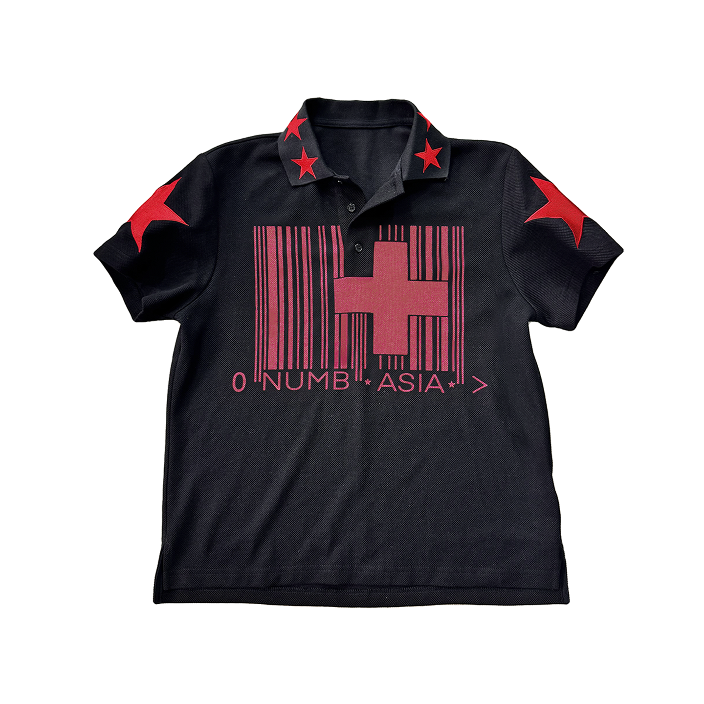 EMBROIDERED STRIPE POLO SHIRT
