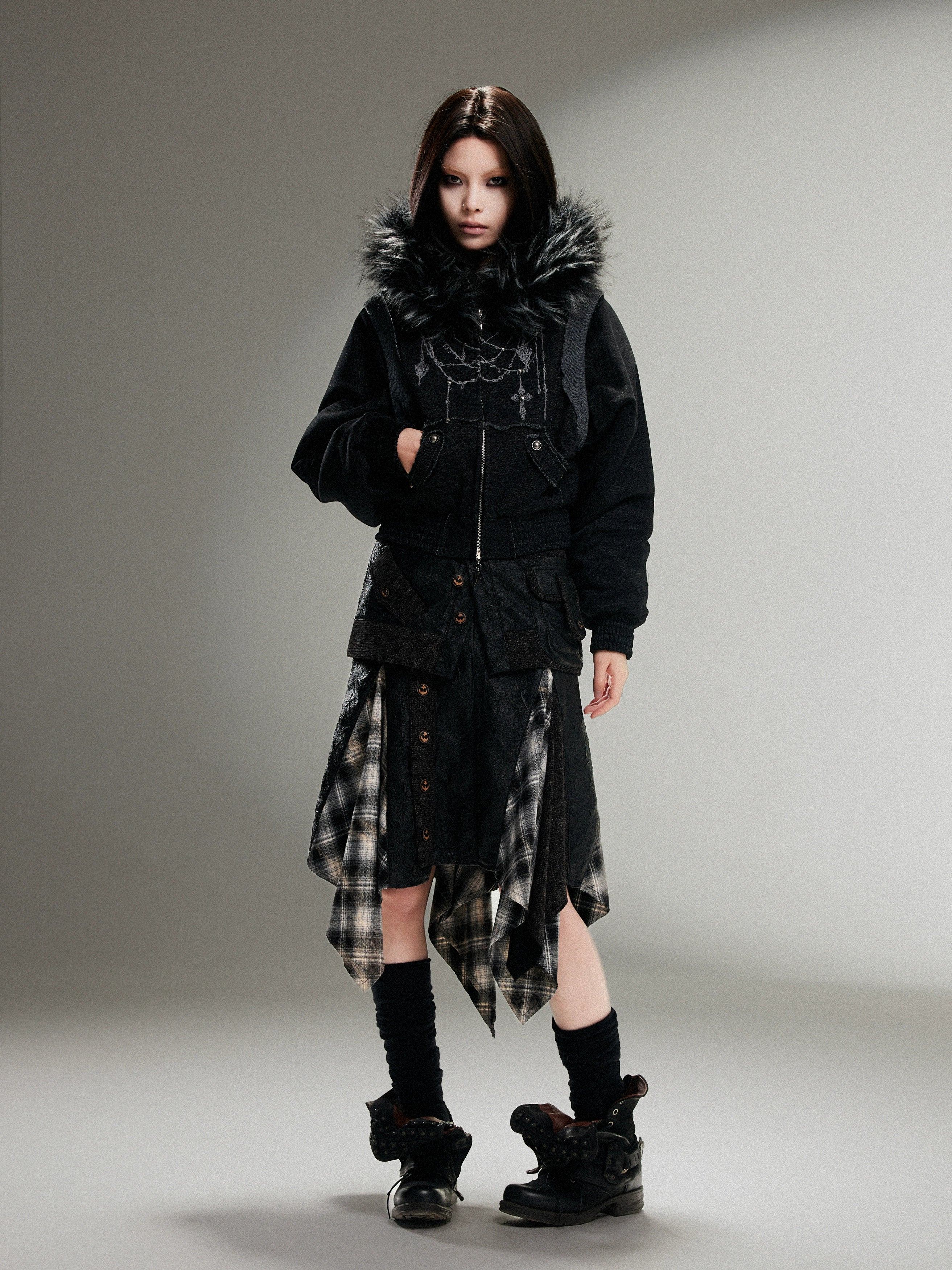 PUNK ROCK SWEATER JACKET