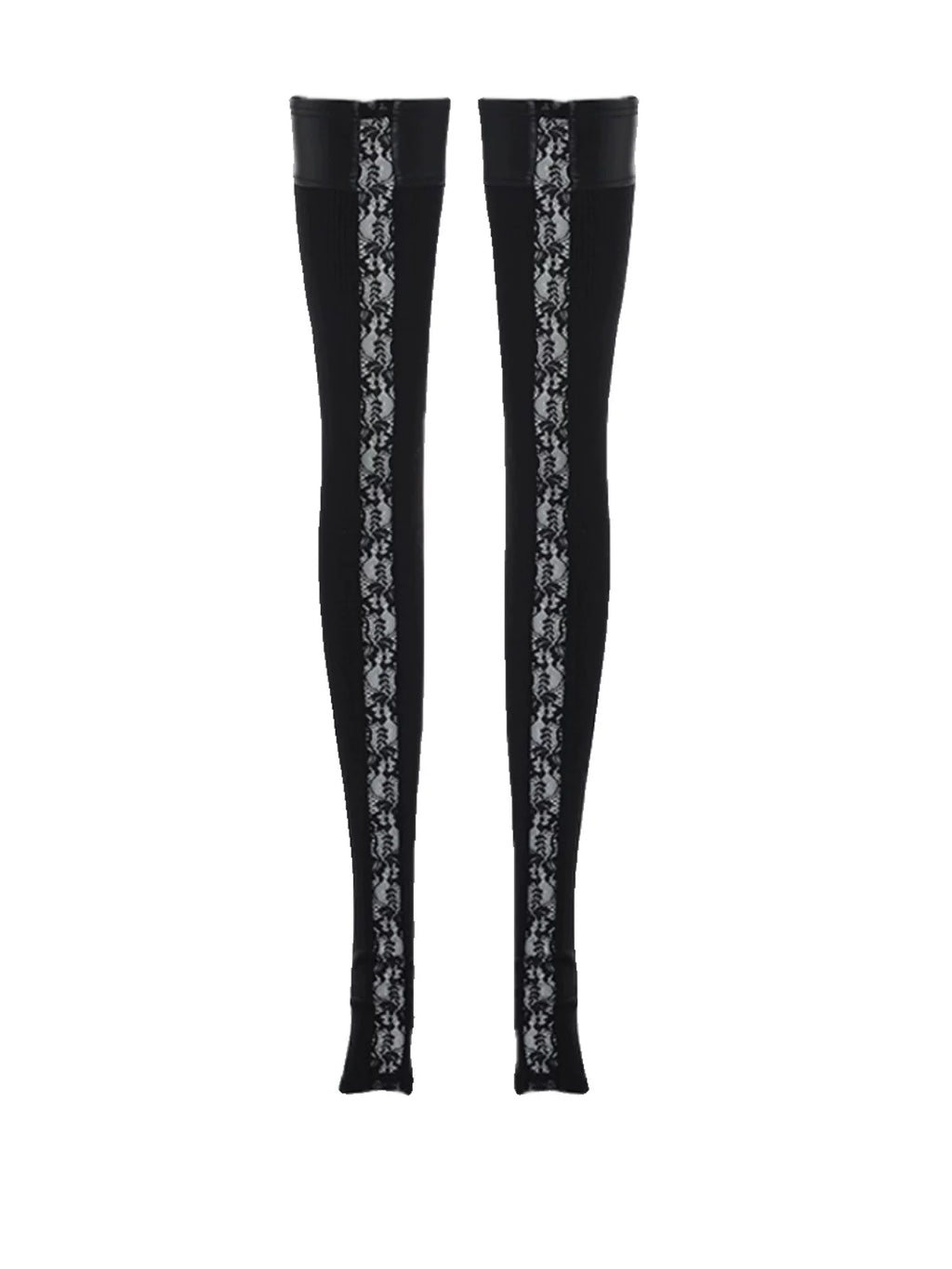 LACE QUILTED TIGHTS