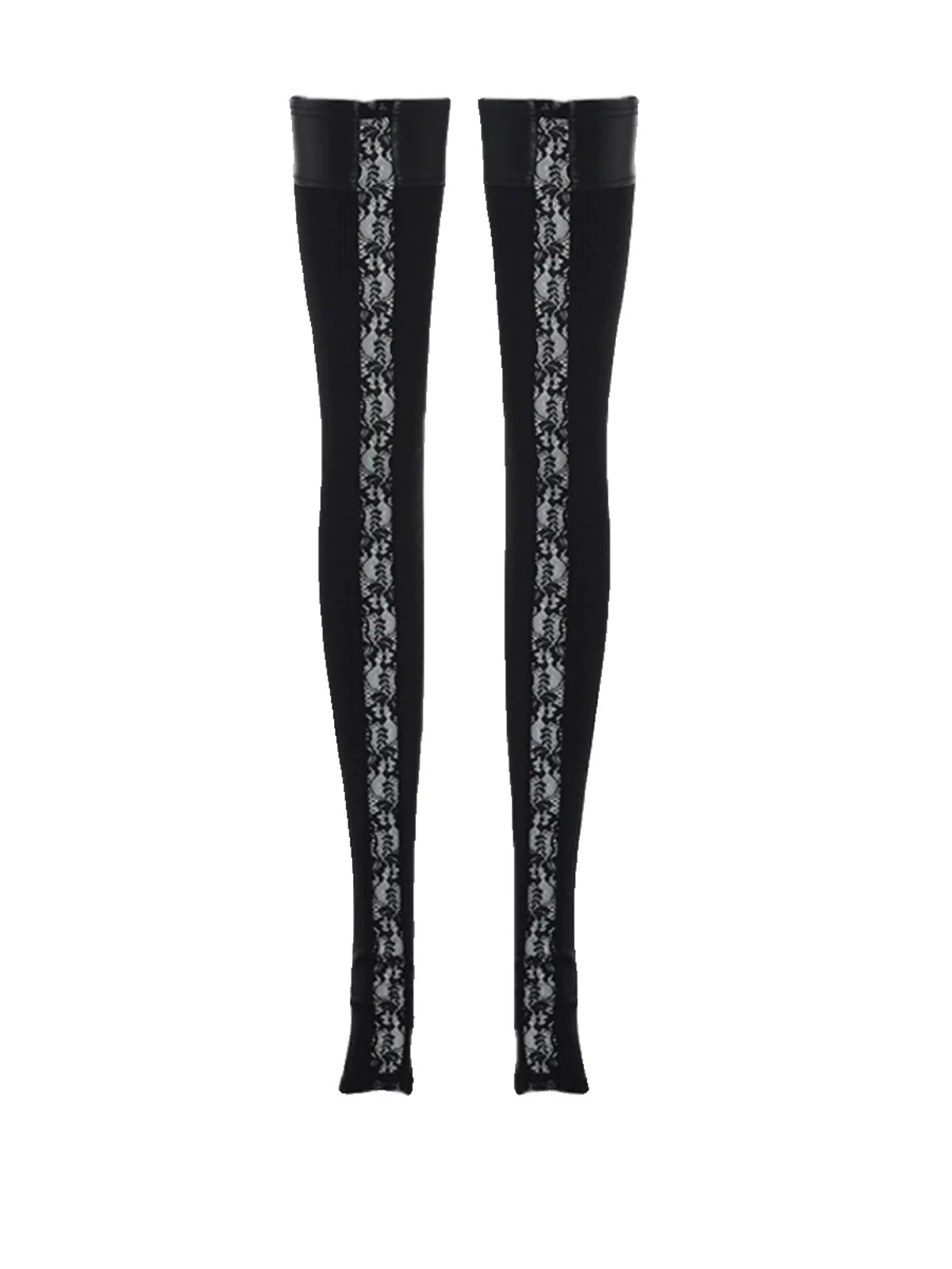 LACE QUILTED TIGHTS