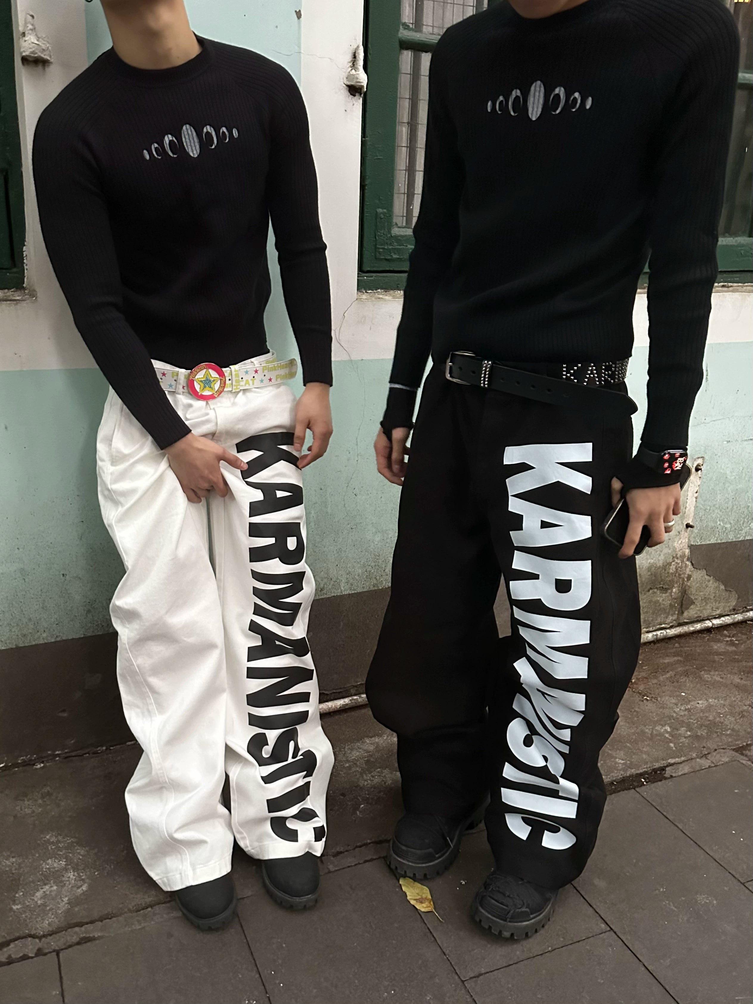 WIDE-LEG KARMA PANTS