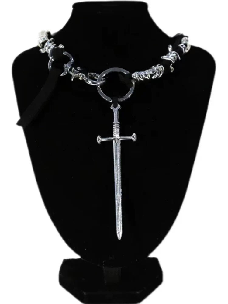 TITANIUM STEEL ROPE NECKLACE
