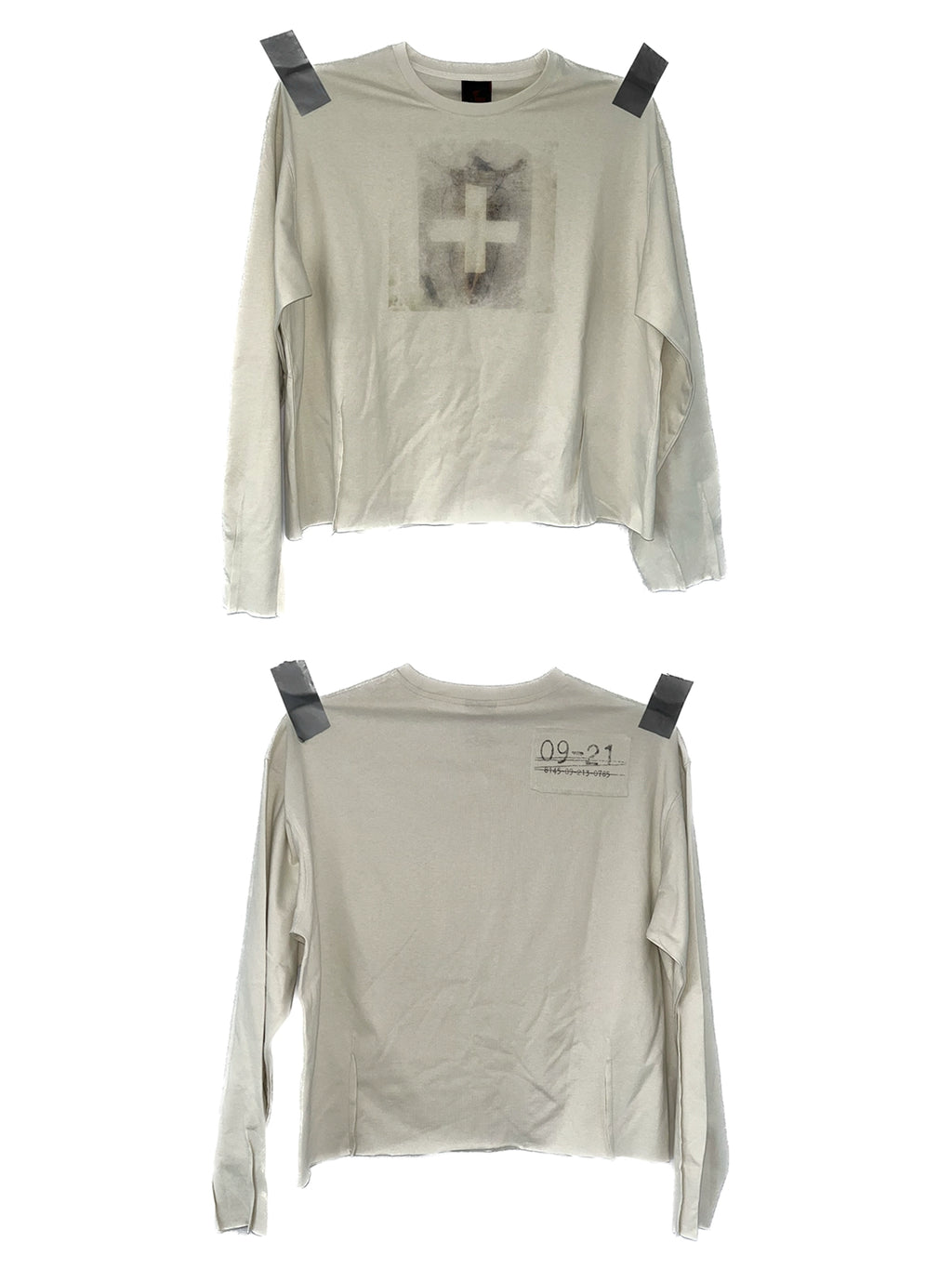 FADED CROSS TEE