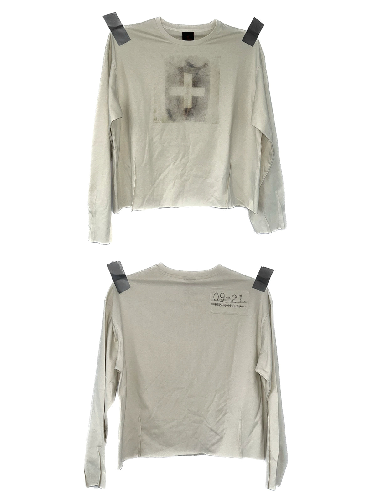 FADED CROSS TEE
