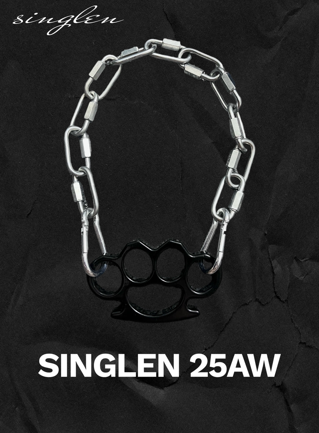 METAL FIST NECKLACE
