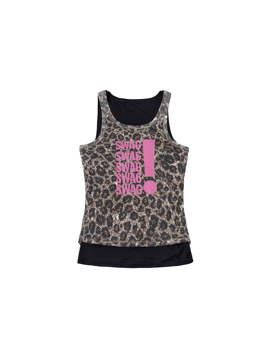 LEOPARD PRINT TIGHT FIT T-SHIRT