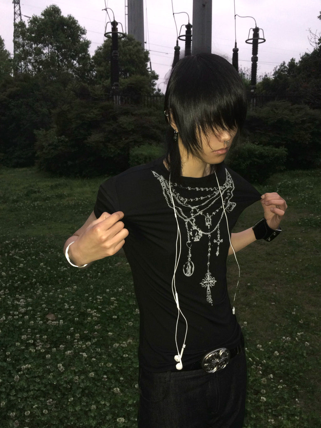 VINTAGE PUNK WINGS T-SHIRT