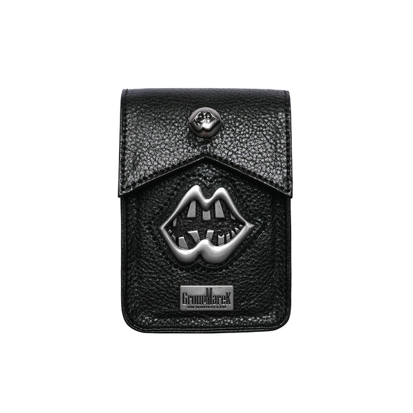 TWO-TONE LEATHER CIGARETTE POUCH
