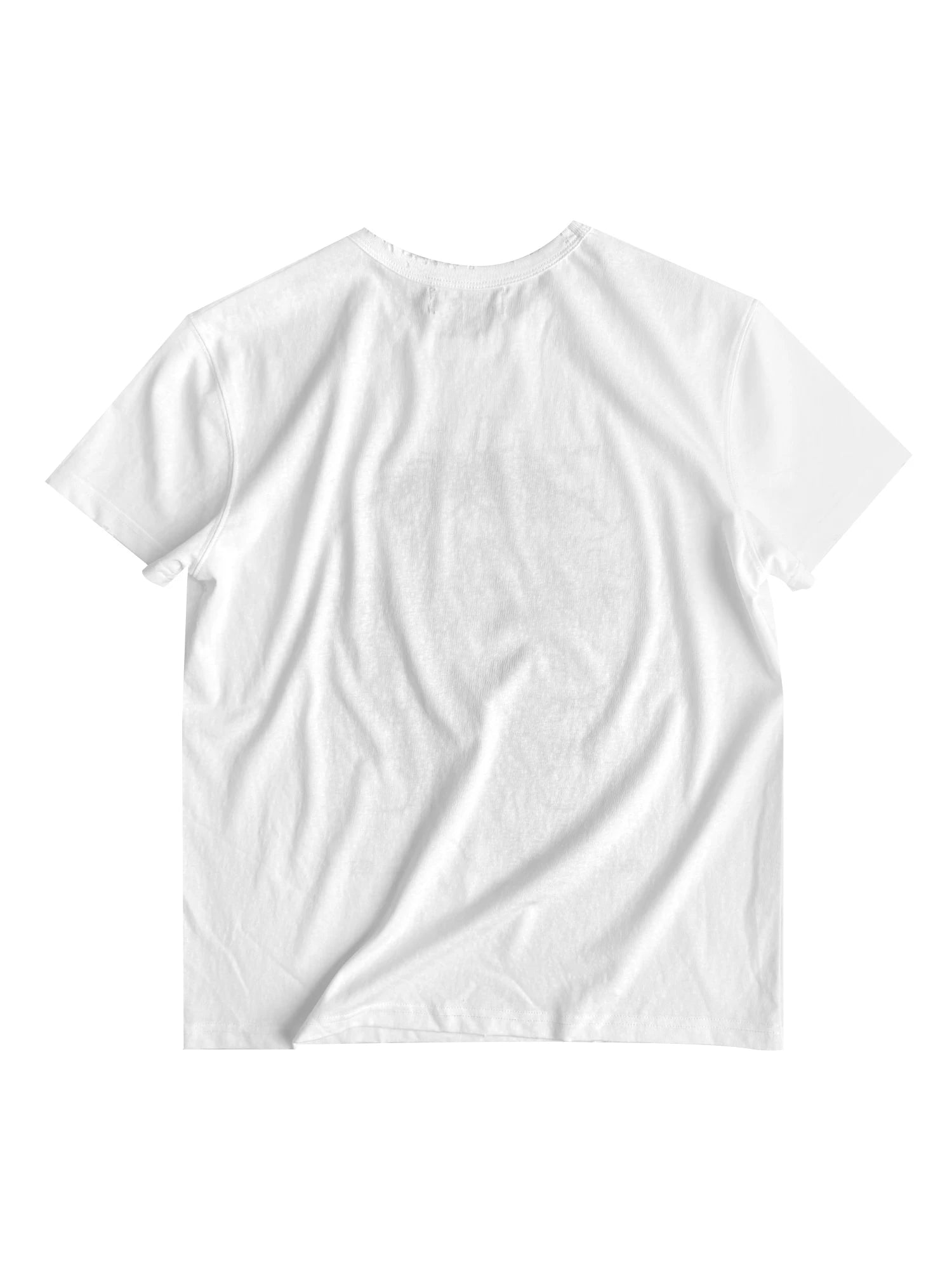 DISTRESSED ALIEN PRINT T-SHIRT