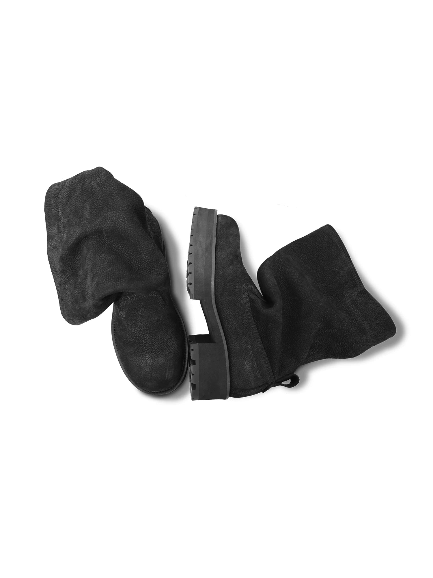 FROSTED COWHIDE MID-CALF WORK BOOTS