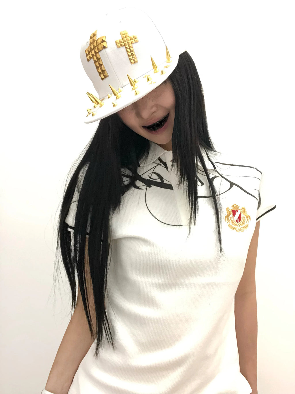 EMBROIDERED POLO SHIRT WITH BADGE