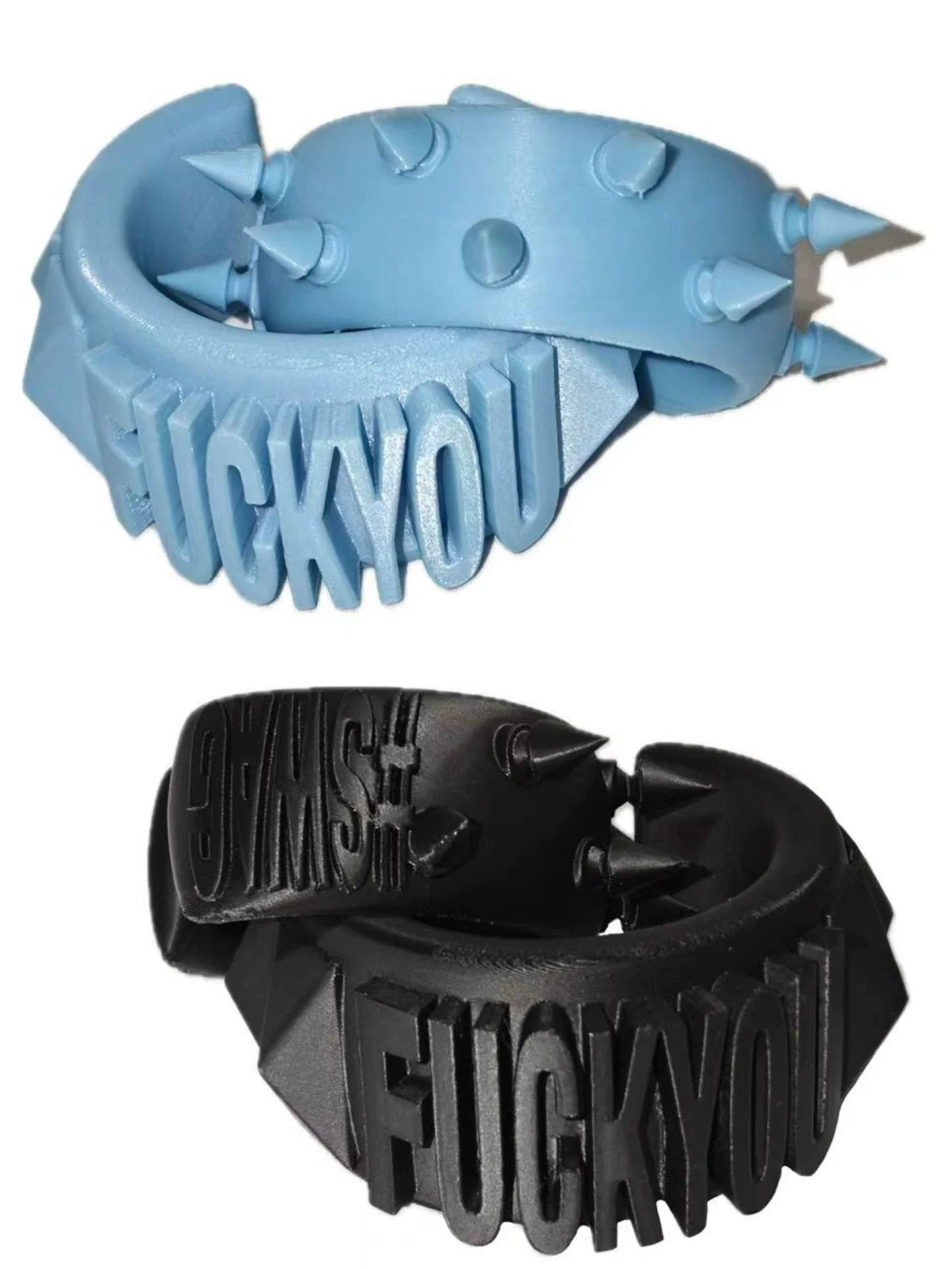 GLOW-IN-THE-DARK SPIKED BRACELET