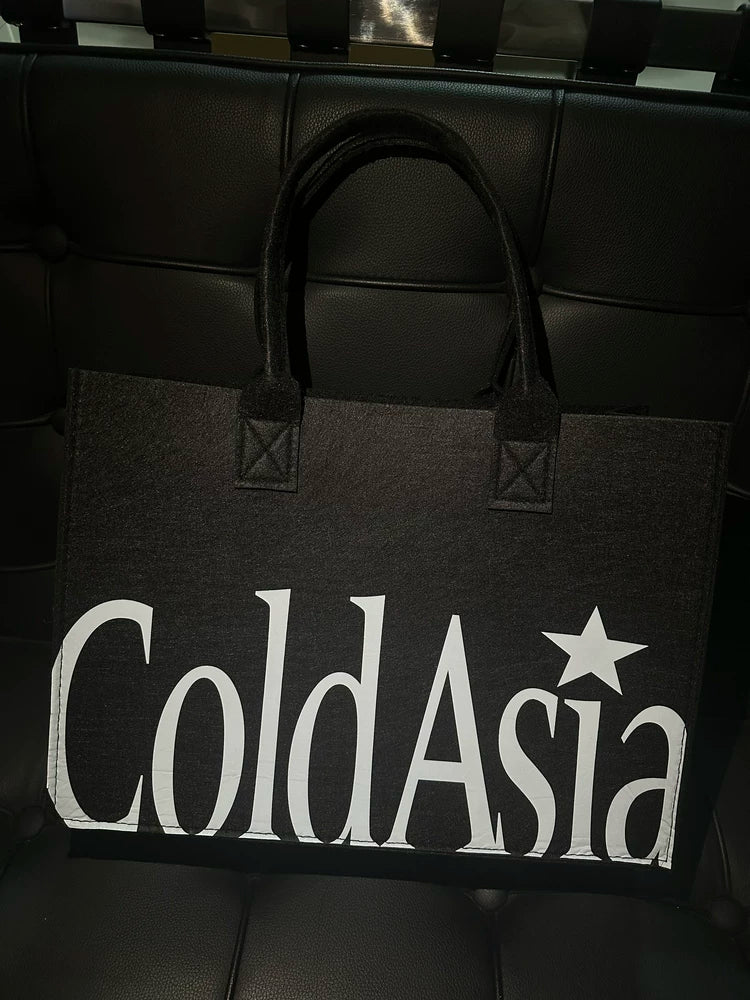 LARGE CAPACITY FELT TOTE BAG