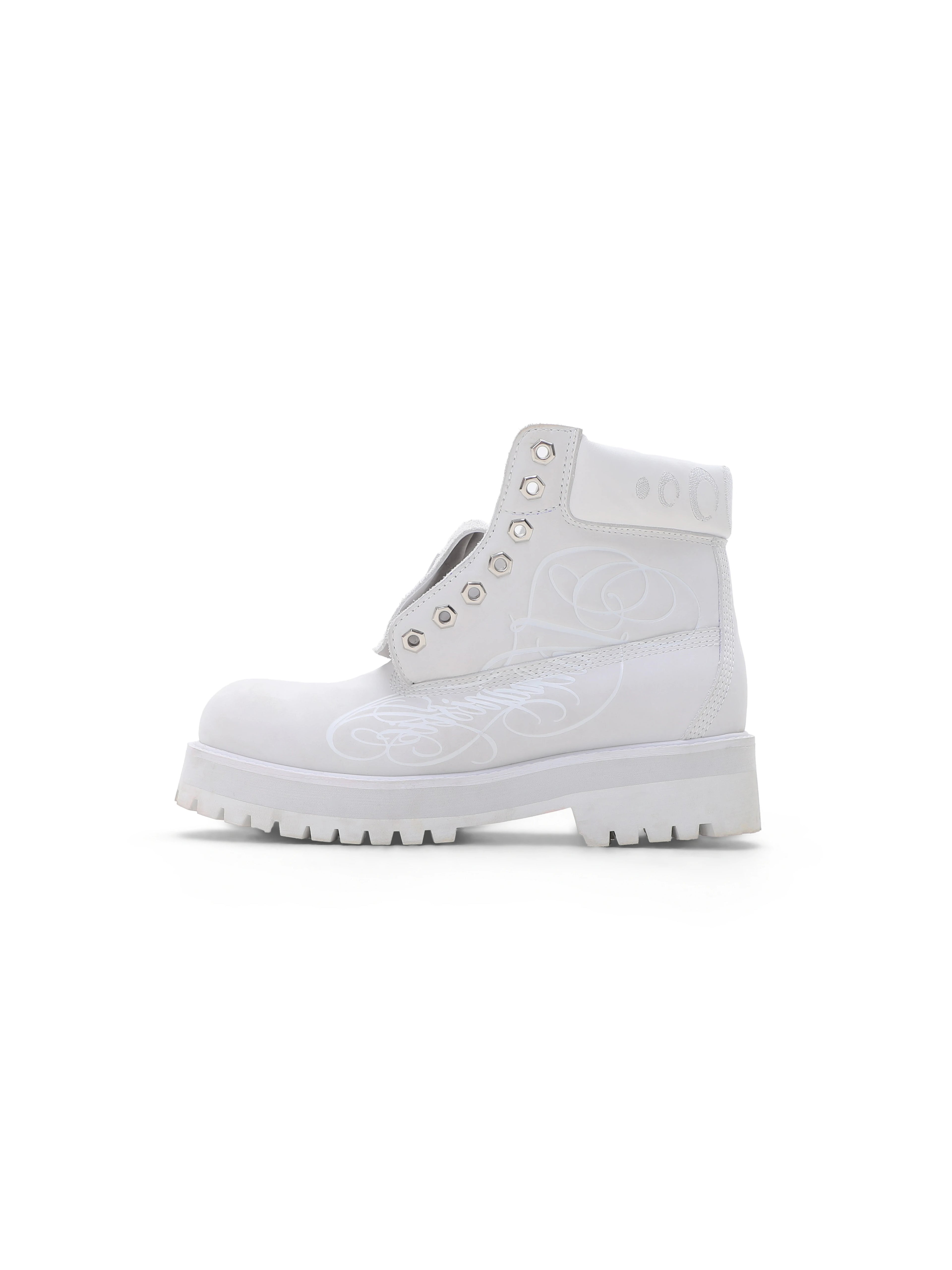 RETRO HIGH-TOP LEATHER BOOTS