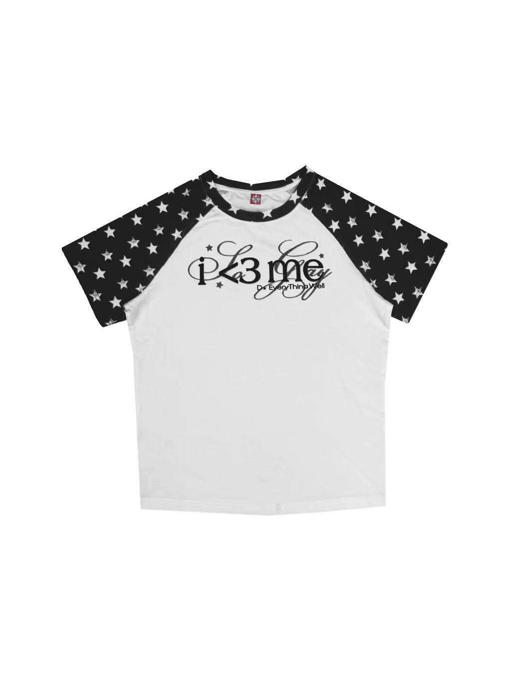 COLORFUL STAR PRINT T-SHIRT