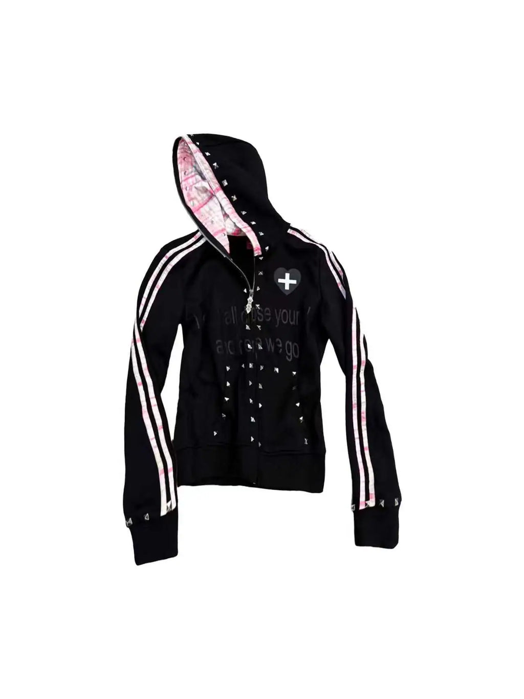 CHECKERED HOODIE JACKET