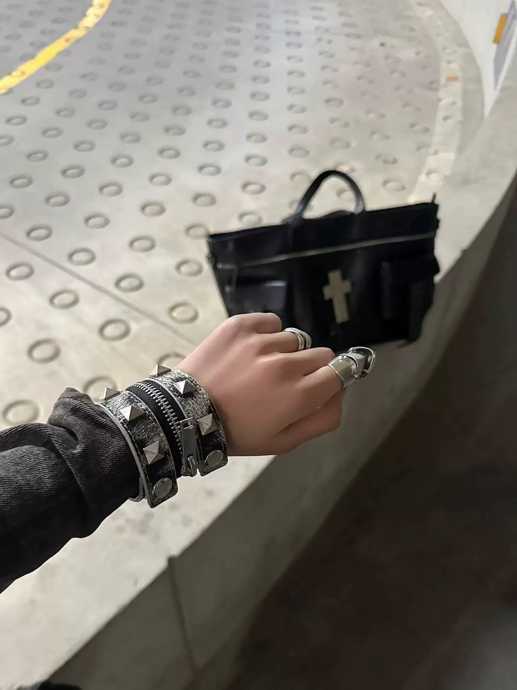 LEOPARD PUNK BRACELET