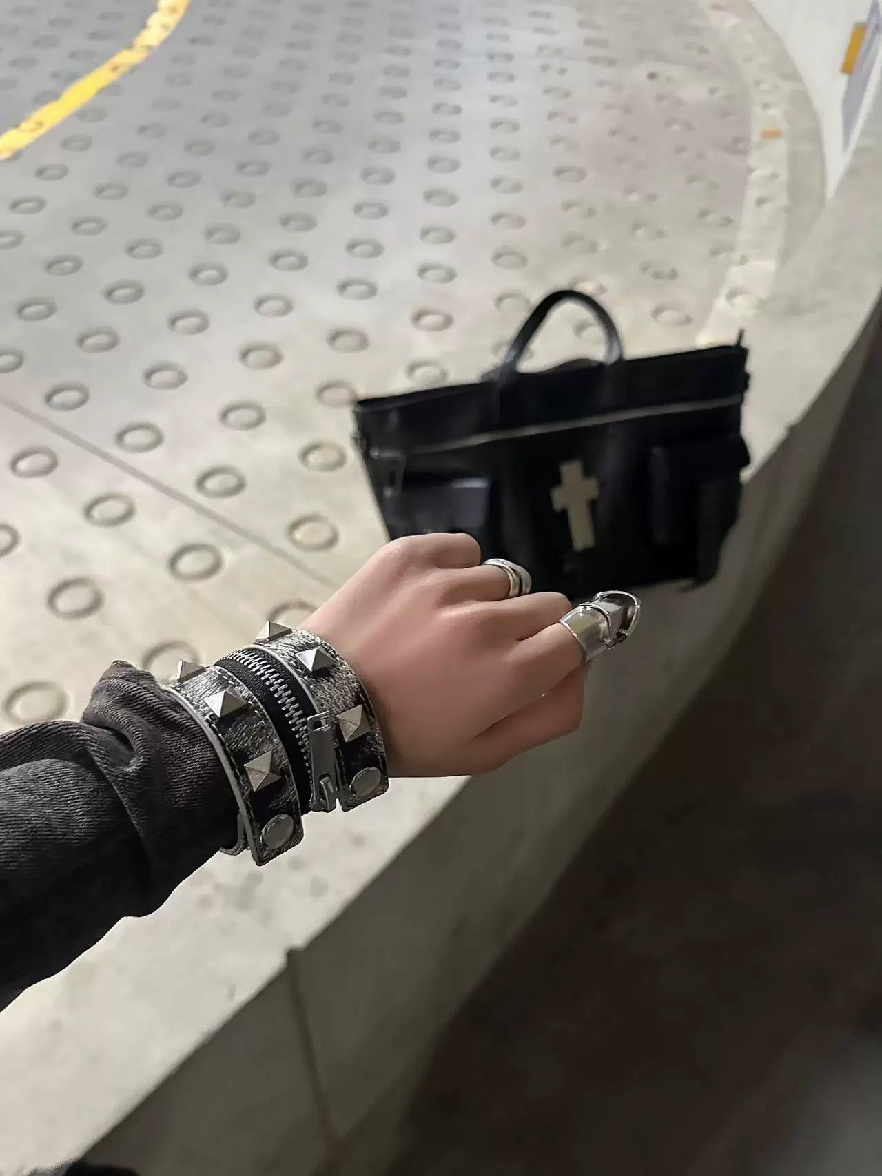 LEOPARD PUNK BRACELET