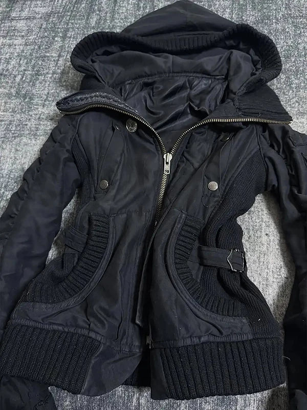 RETRO BLACK JACKET COAT