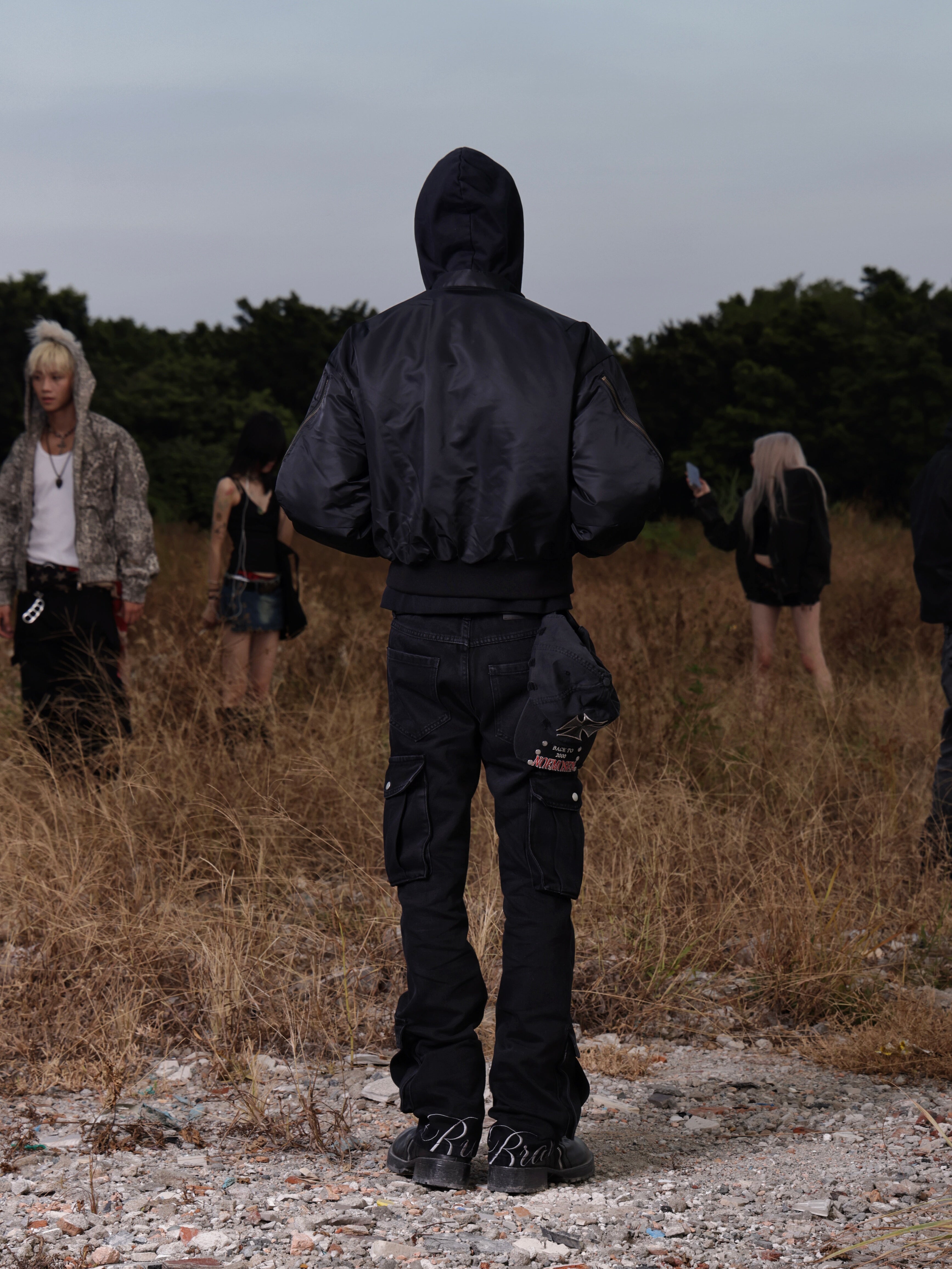 BOMBER ZIP JACKET