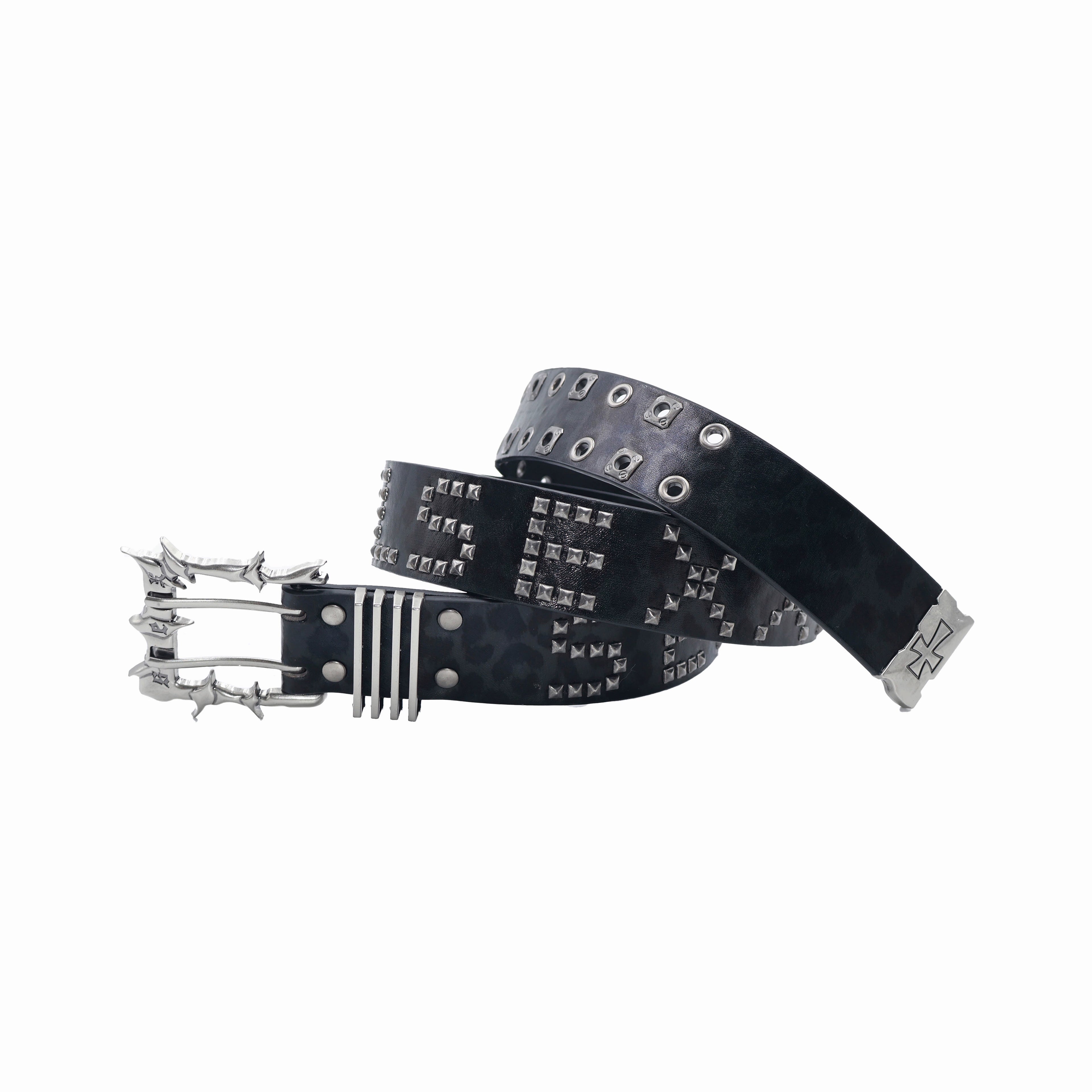 PUNK LEOPARD BELT