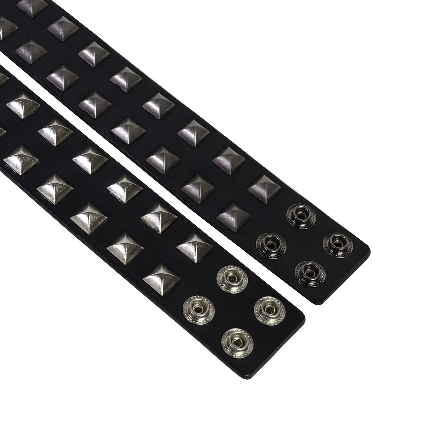 LEATHER PUNK BRACELET