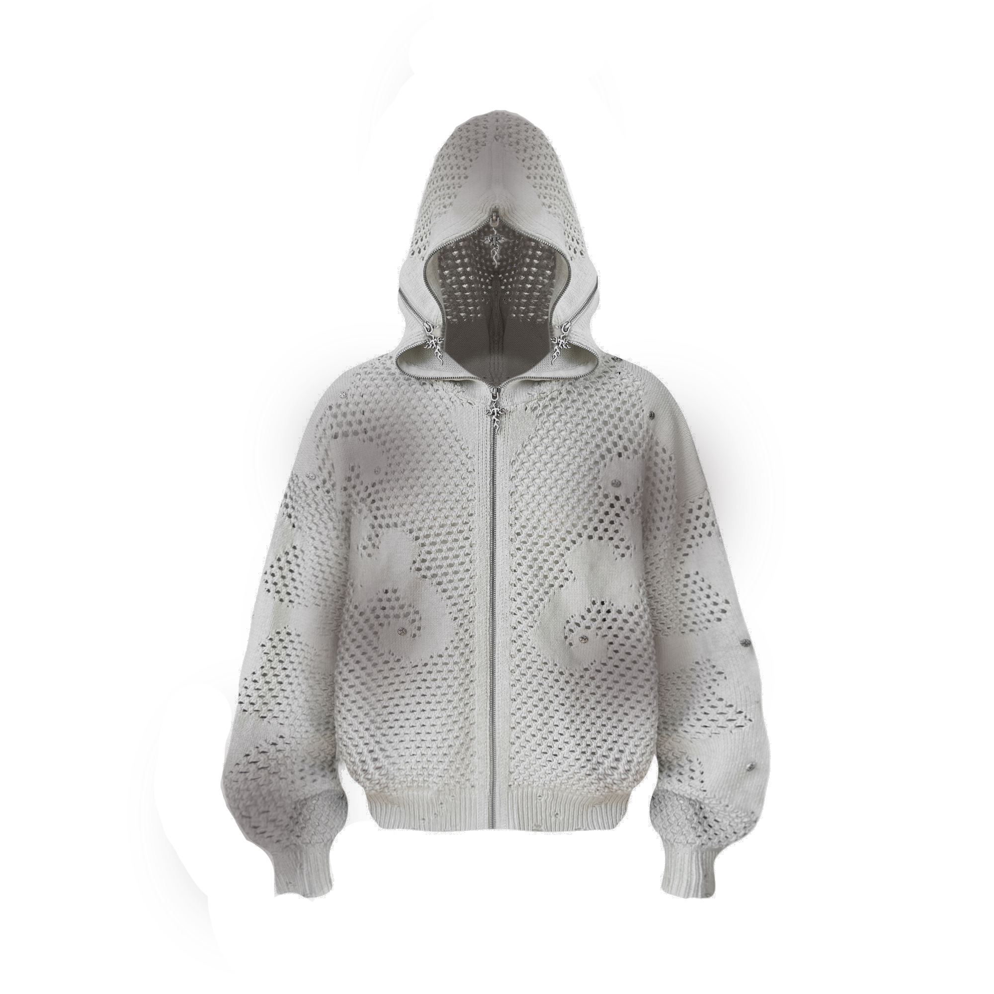HOLLOW OUT HOODIE