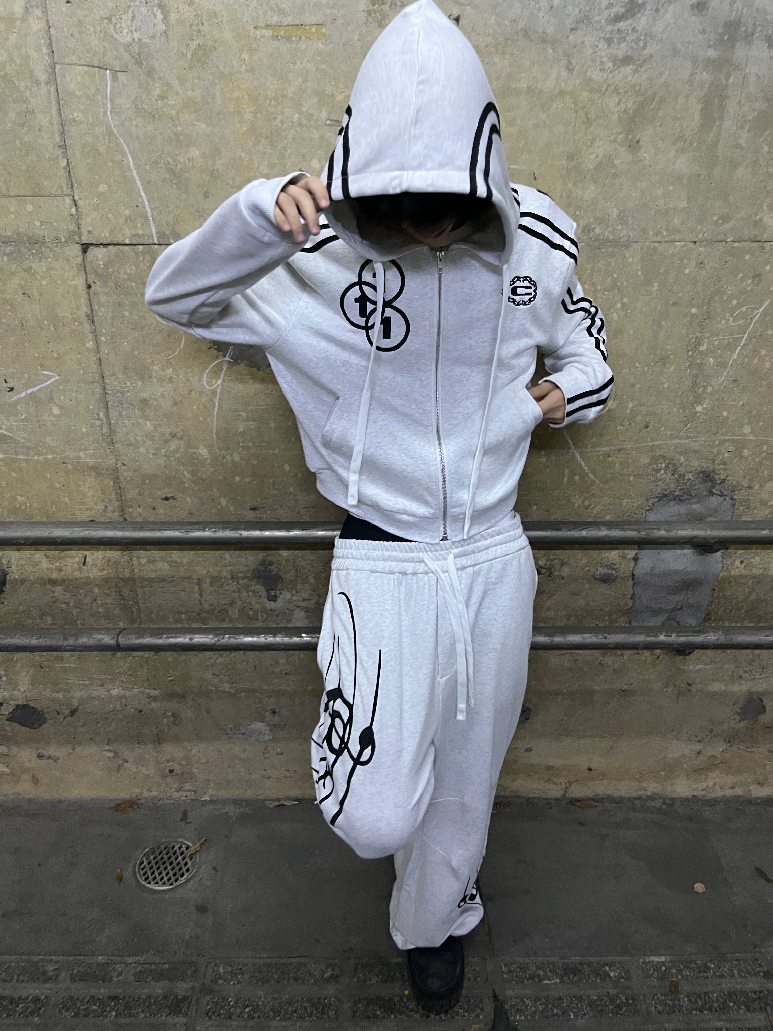 EMBROIDERED STREET PATCH HOODIE